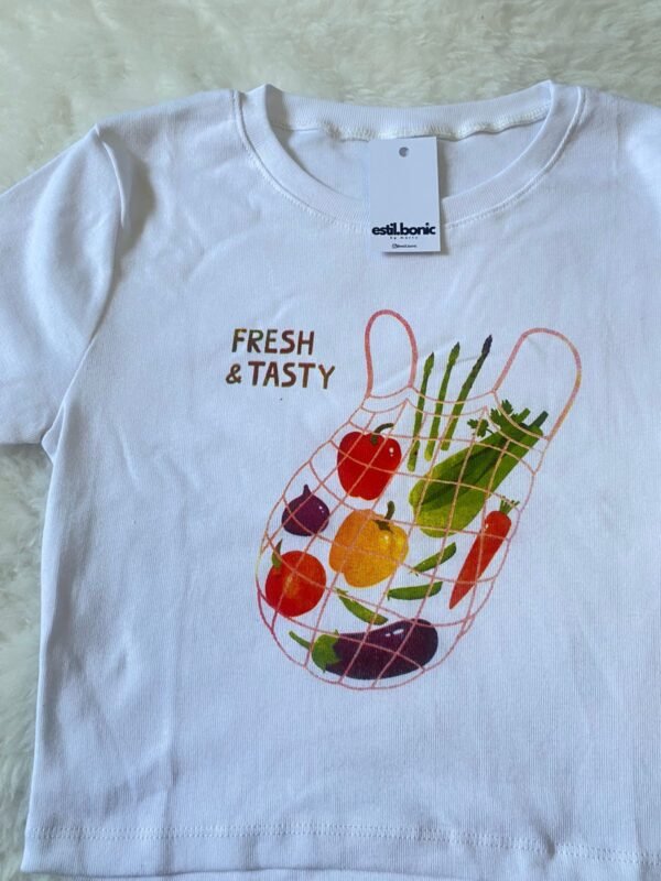 Baby Tee Fresh Tasty - Image 2